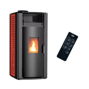 Estufa de pellets de aire Anita 15 kW Sannover Burdeos