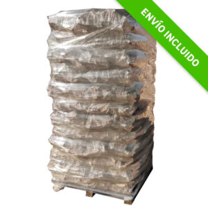 Palet de sacos de piña de encendido LEÑAS OLIVER de 520 kg